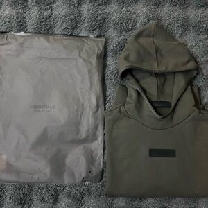 Essential Green Hoodie Sweater (COLOR INK)